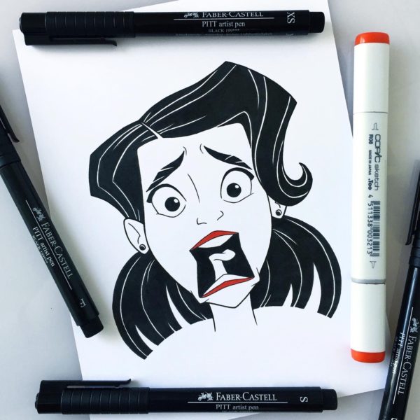 SCREAM - Original Drawing - Image 2