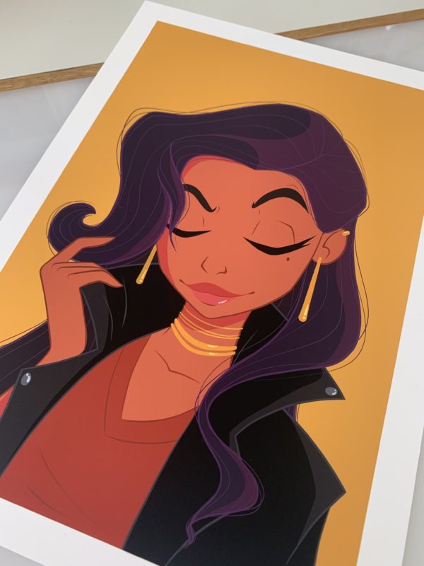 Golden Art Print - Image 4