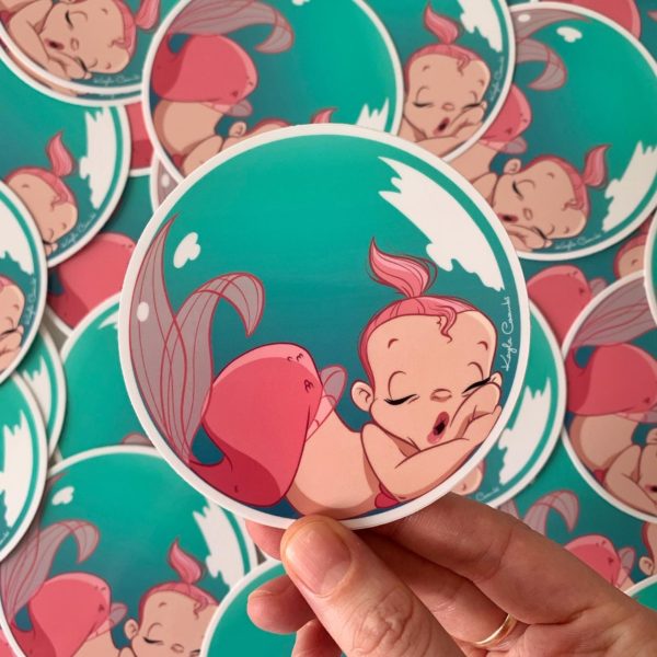 Bubble Baby Sticker