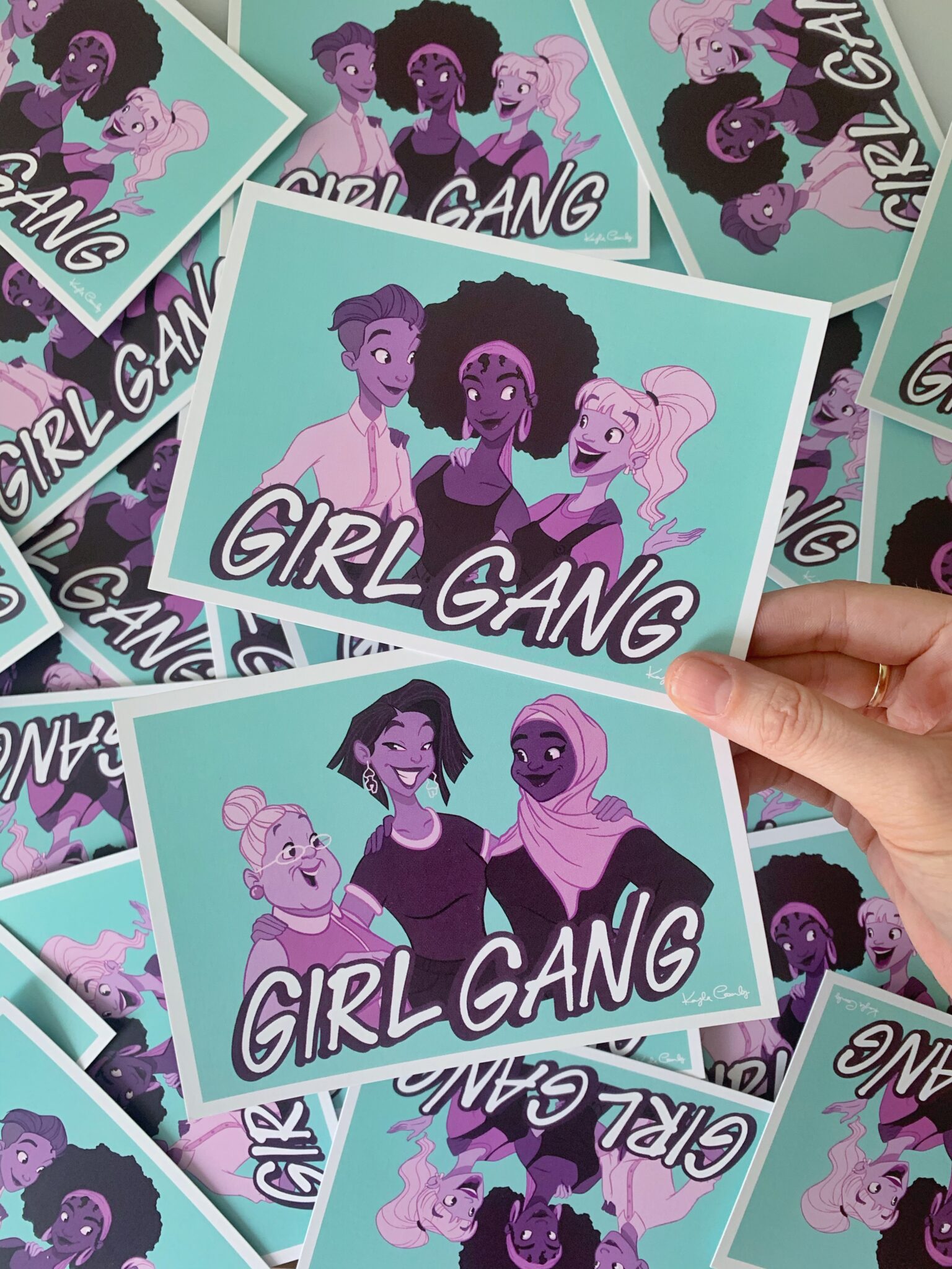 Girl Gang Postcard Pack