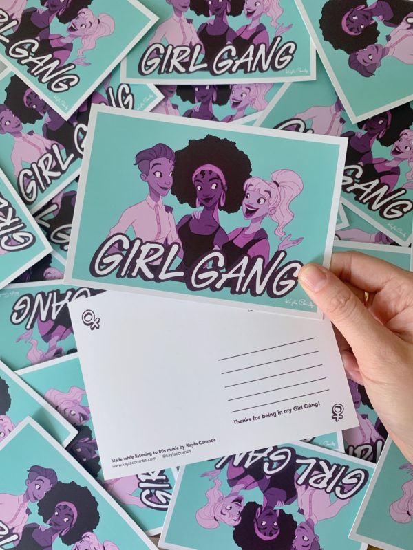 Girl Gang Postcard - Image 3