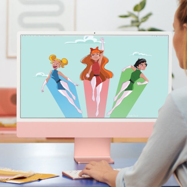 Powerpuff Girls Digital Wallpaper - Image 2
