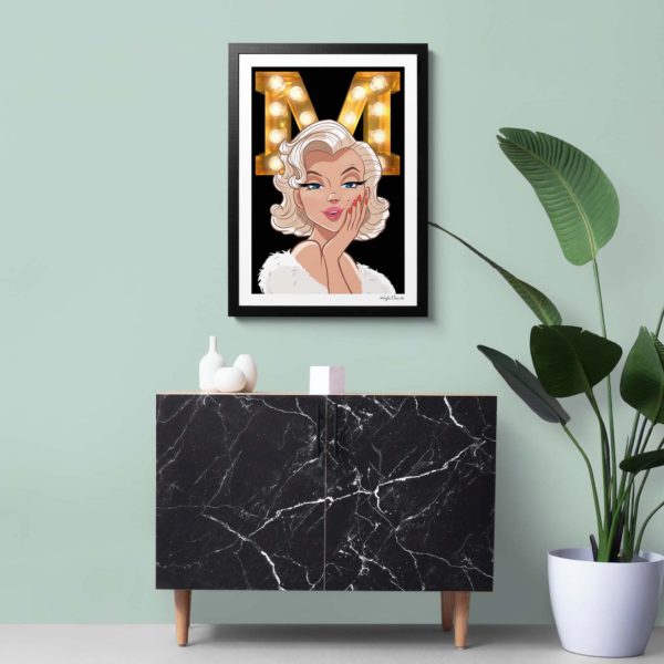 Marilyn Art Print - Image 2