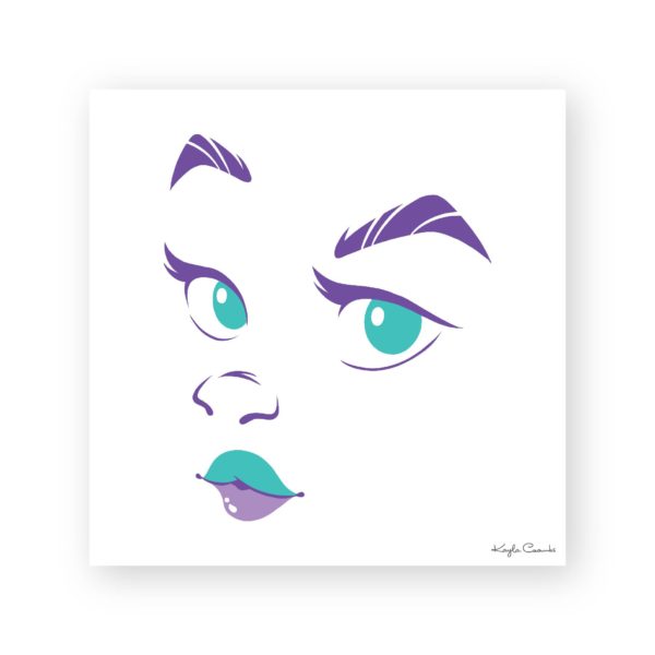 Rainbow Face Art Prints - Image 5