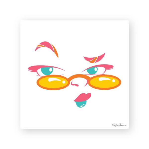 Rainbow Face Art Prints - Image 6