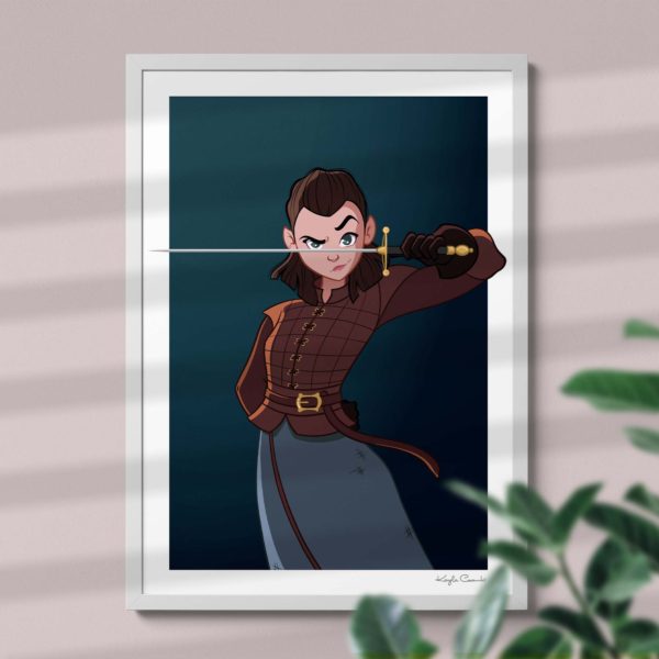 Arya Art Print - Image 2
