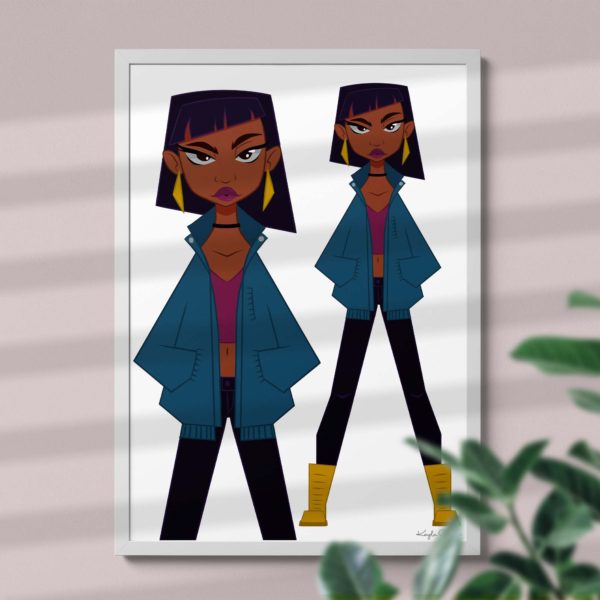 Edgy Art Print - Image 2