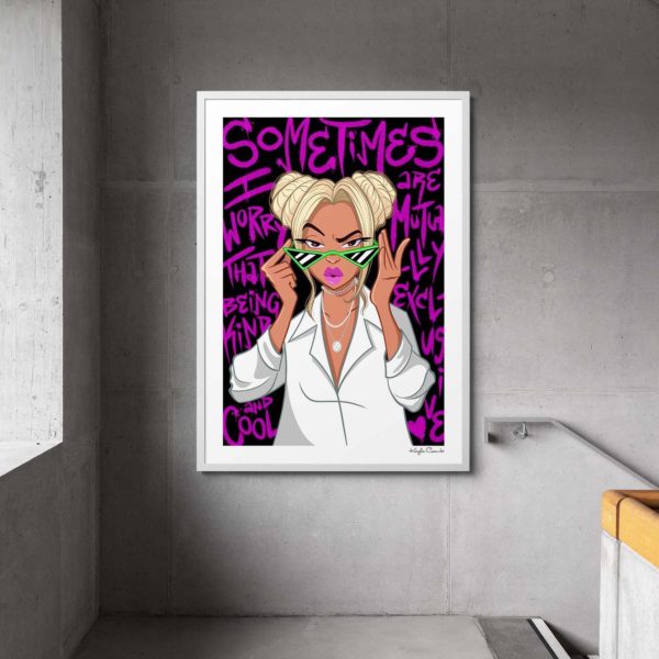 Kind Is Cool Art Print - Image 3