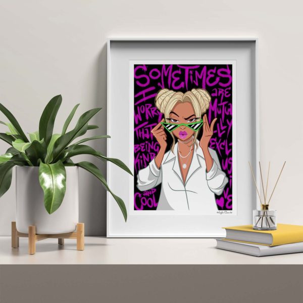Kind Is Cool Art Print - Image 2