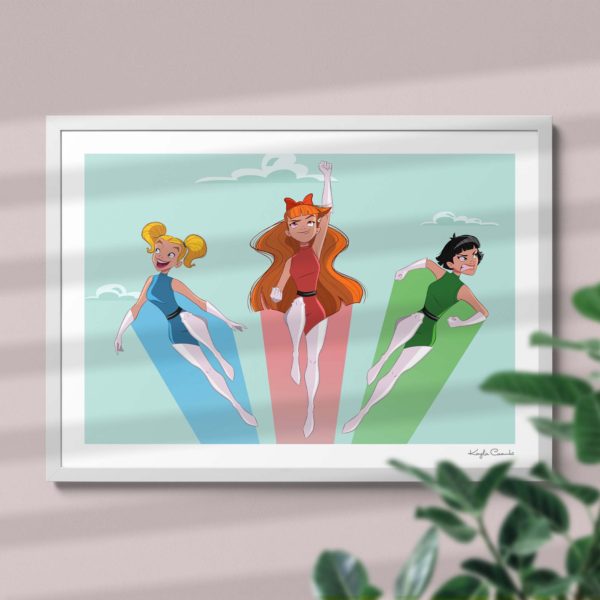 Powerpuff Girls Art Print - Image 2