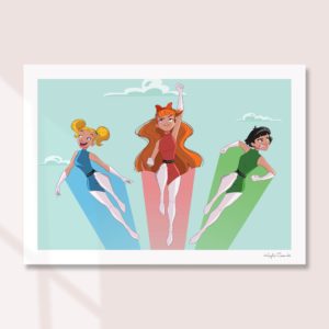 Powerpuff Girls Art Print
