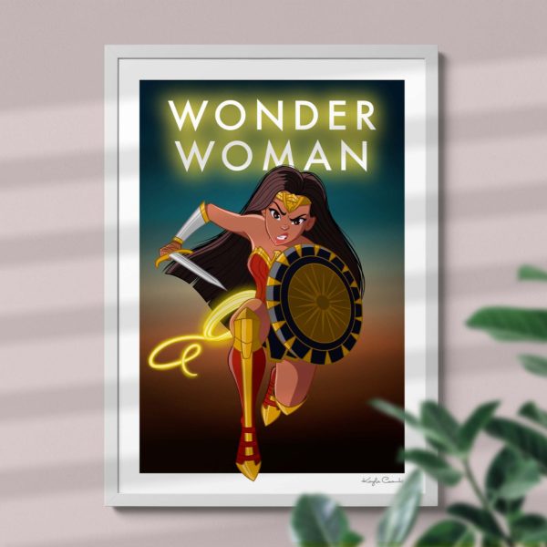 Wonder Woman Art Print - Image 2