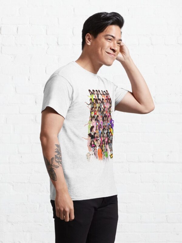 Fran Fine Outfits Classic T-Shirt - Image 4